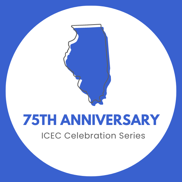ICEC 75th Anniversary Leadership Series Monthly Lineup Logo